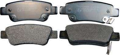 Denckermann B111008 - Brake Pad Set, disc brake autospares.lv