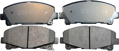 Denckermann B111018 - Brake Pad Set, disc brake autospares.lv