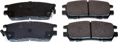 Denckermann B111089 - Brake Pad Set, disc brake autospares.lv