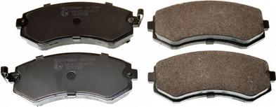 Denckermann B111084 - Brake Pad Set, disc brake autospares.lv