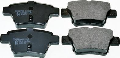 Denckermann B111031 - Brake Pad Set, disc brake autospares.lv