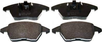 Denckermann B111074 - Brake Pad Set, disc brake autospares.lv