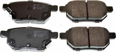 Denckermann B111194 - Brake Pad Set, disc brake autospares.lv