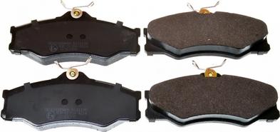 Denckermann B111198 - Brake Pad Set, disc brake autospares.lv