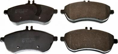 Denckermann B111144 - Brake Pad Set, disc brake autospares.lv