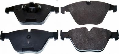 Denckermann B111142 - Brake Pad Set, disc brake autospares.lv