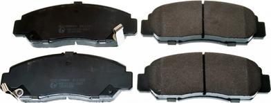 Denckermann B111165 - Brake Pad Set, disc brake autospares.lv