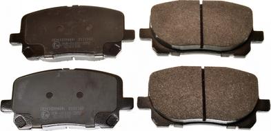 Denckermann B111168 - Brake Pad Set, disc brake autospares.lv