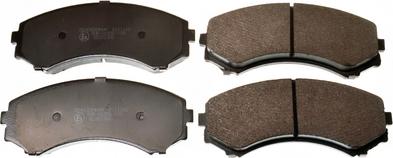 Denckermann B111162 - Brake Pad Set, disc brake autospares.lv