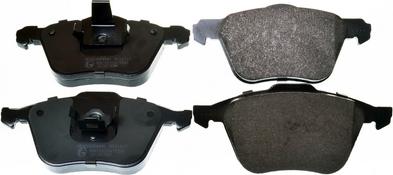 Denckermann B111117 - Brake Pad Set, disc brake autospares.lv