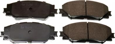 Denckermann B111189 - Brake Pad Set, disc brake autospares.lv