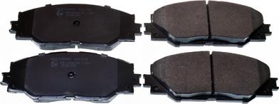 Denckermann B111188 - Brake Pad Set, disc brake autospares.lv