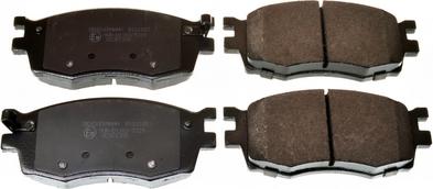 Denckermann B111187 - Brake Pad Set, disc brake autospares.lv