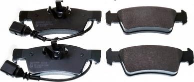 Denckermann B111134 - Brake Pad Set, disc brake autospares.lv