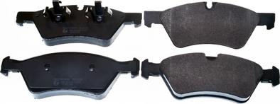 Denckermann B111130 - Brake Pad Set, disc brake autospares.lv