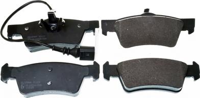 Denckermann B111133 - Brake Pad Set, disc brake autospares.lv