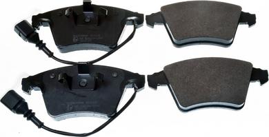 Denckermann B111132 - Brake Pad Set, disc brake autospares.lv