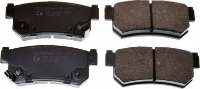 Denckermann B111177 - Brake Pad Set, disc brake autospares.lv