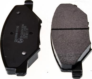 Denckermann B111342 - Brake Pad Set, disc brake autospares.lv