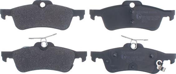 Denckermann B111310 - Brake Pad Set, disc brake autospares.lv