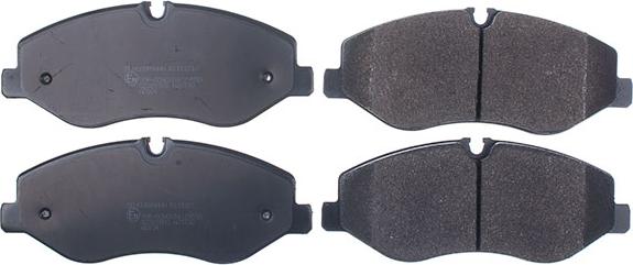 Denckermann B111371 - Brake Pad Set, disc brake autospares.lv