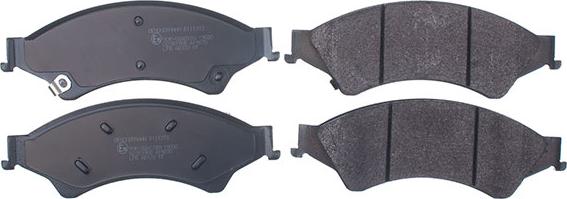 Denckermann B111373 - Brake Pad Set, disc brake autospares.lv