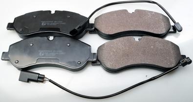 Denckermann B111290 - Brake Pad Set, disc brake autospares.lv