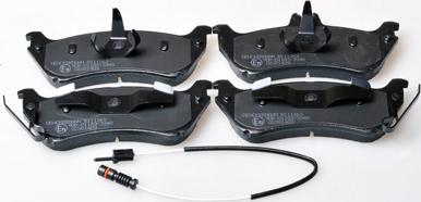 Denckermann B111263 - Brake Pad Set, disc brake autospares.lv