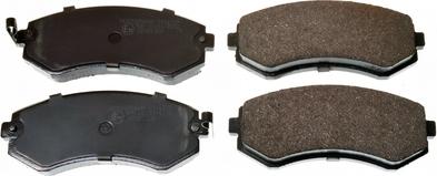 Denckermann B111209 - Brake Pad Set, disc brake autospares.lv