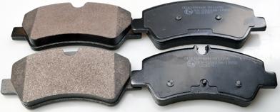 Denckermann B111289 - Brake Pad Set, disc brake autospares.lv