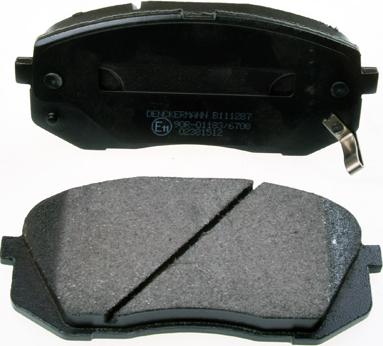 Denckermann B111287 - Brake Pad Set, disc brake autospares.lv