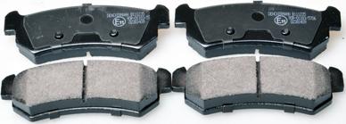 Denckermann B111235 - Brake Pad Set, disc brake autospares.lv