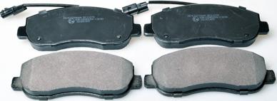 Denckermann B111270 - Brake Pad Set, disc brake autospares.lv