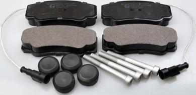 Denckermann B111277 - Brake Pad Set, disc brake autospares.lv