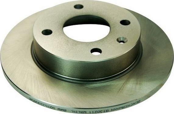 Denckermann B130211 - Brake Disc autospares.lv