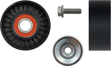 Denckermann P200018 - Pulley, v-ribbed belt autospares.lv