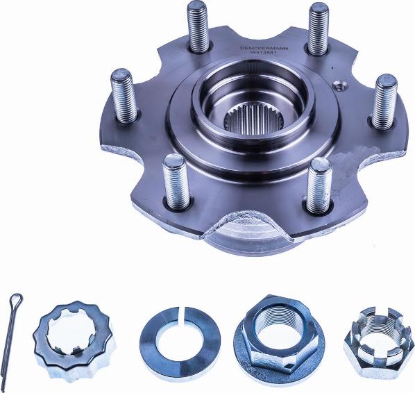 Denckermann W413581 - Wheel hub, bearing Kit autospares.lv