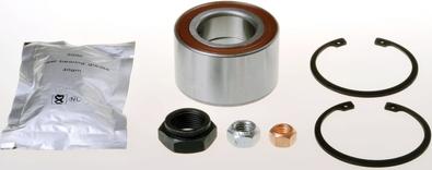 Denckermann W413007 - Wheel hub, bearing Kit autospares.lv