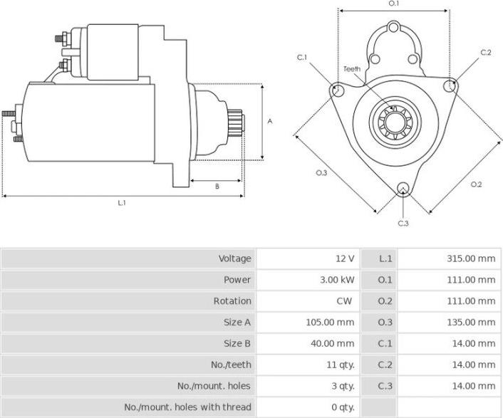 Denso 1280000490 - Armature, starter autospares.lv