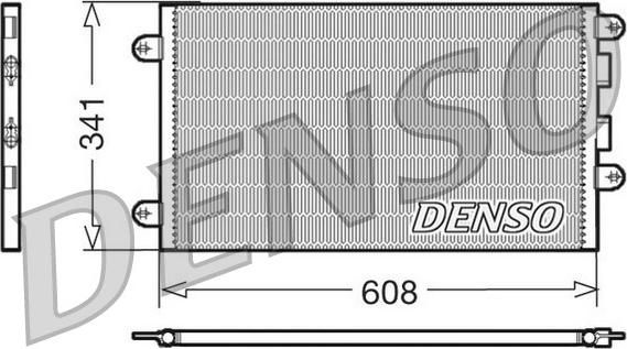 Denso DCN01012 - Condenser, air conditioning autospares.lv