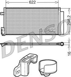 Denso DCN13110 - Condenser, air conditioning autospares.lv