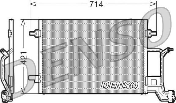 Denso DCN32019 - Condenser, air conditioning autospares.lv