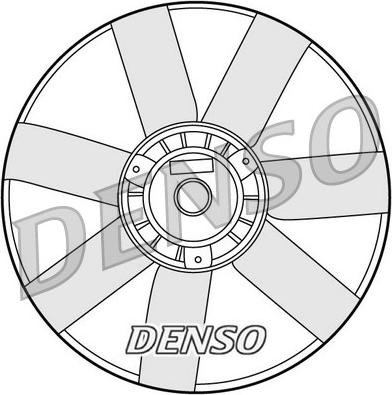 Denso DER32005 - Fan, radiator autospares.lv