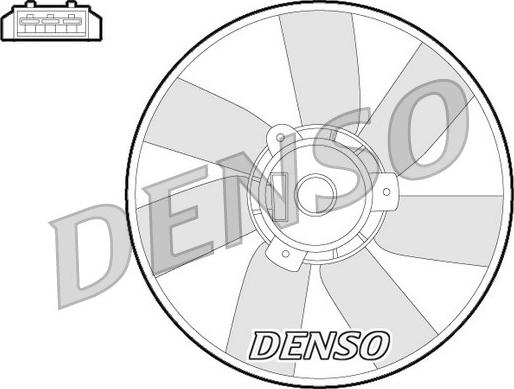 Denso DER32013 - Fan, radiator autospares.lv