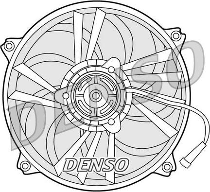 Denso DER21014 - Fan, radiator autospares.lv