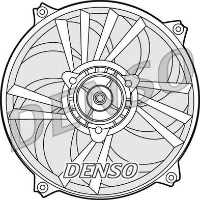 Denso DER21013 - Fan, radiator autospares.lv