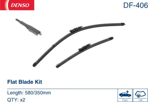 Denso DF-406 - Wiper Blade autospares.lv