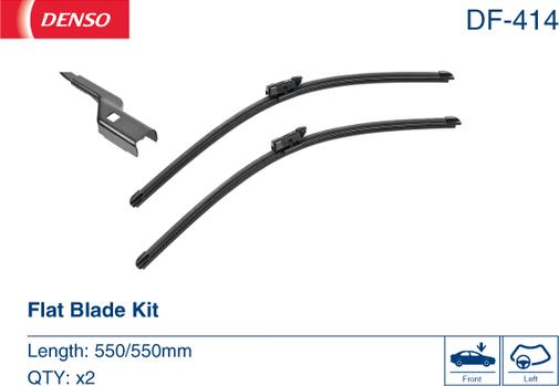 Denso DF-414 - Wiper Blade autospares.lv