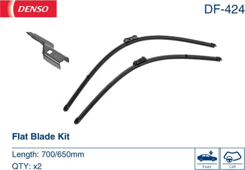 Denso DF-424 - Wiper Blade autospares.lv