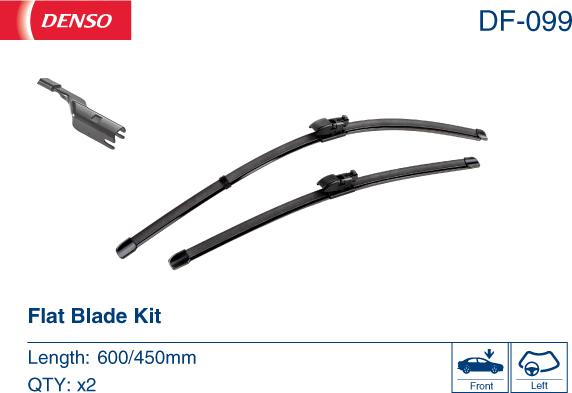 Denso DF-099 - Wiper Blade autospares.lv